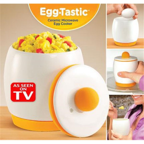 Egg-Tastic Ceramic Microwave Egg Cooker AS SEEN ON TV