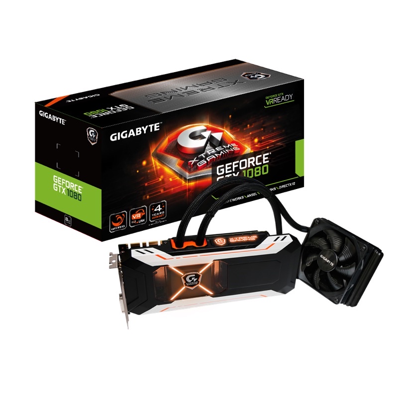 Gigabyte GTX 1080 Waterforce 8GB GPU Shopee Malaysia