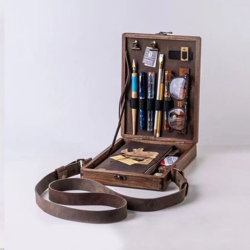 Special Price for High-quality Writers Messenger Wooden Box, Multi ...