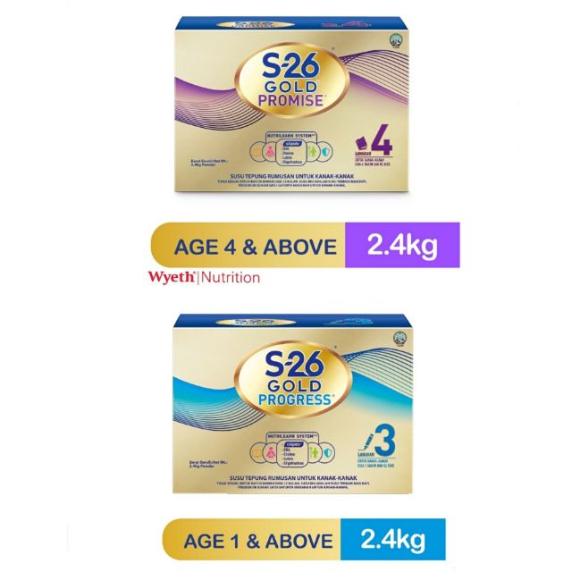 WYETH S26 GOLD PROGRESS PROMISE 2.4KG ( EXP 2025) | Shopee Malaysia