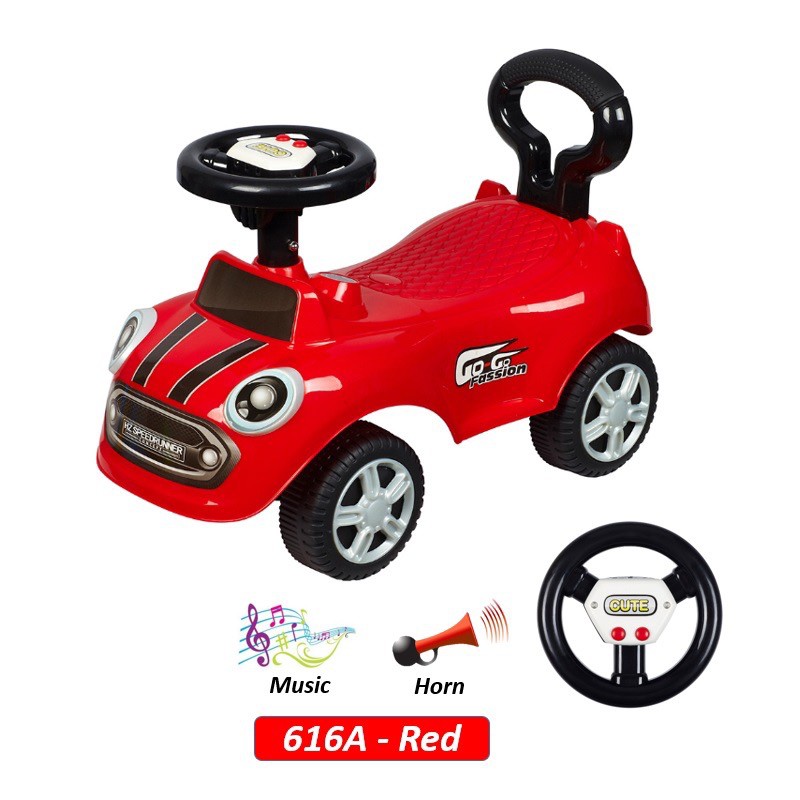 Montable Mc Ride Kids Ride On Push Car Ride on Car Kid Play Car Sliding