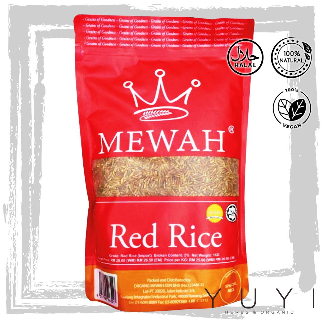 【Mewah】Red Rice - 1kg | Shopee Malaysia