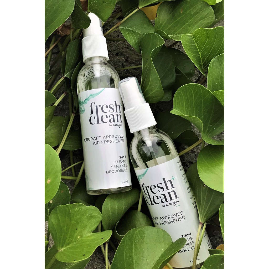deodorant 🌿Fresh+Clean by Callington 3in1 Aircraft Approved SPRAY Air