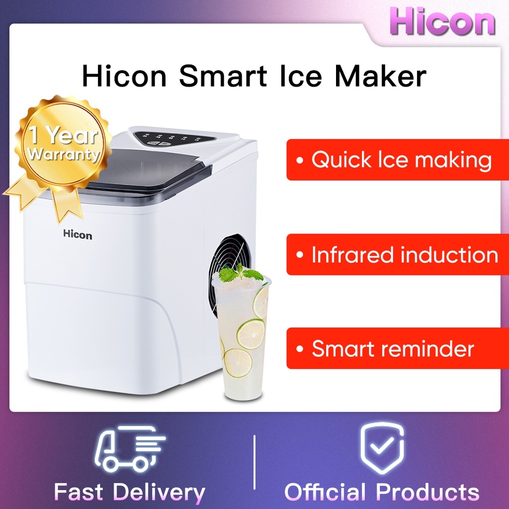 【Global】Hicon Ice Maker Machine 16AL 26YB 16AT 16C 16M Mini Home