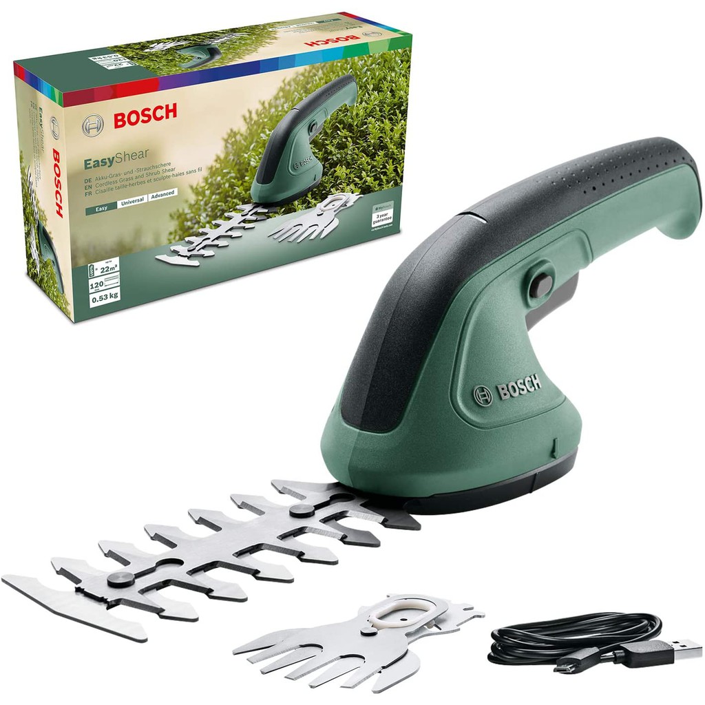 Bosch cordless discount shrub shear set