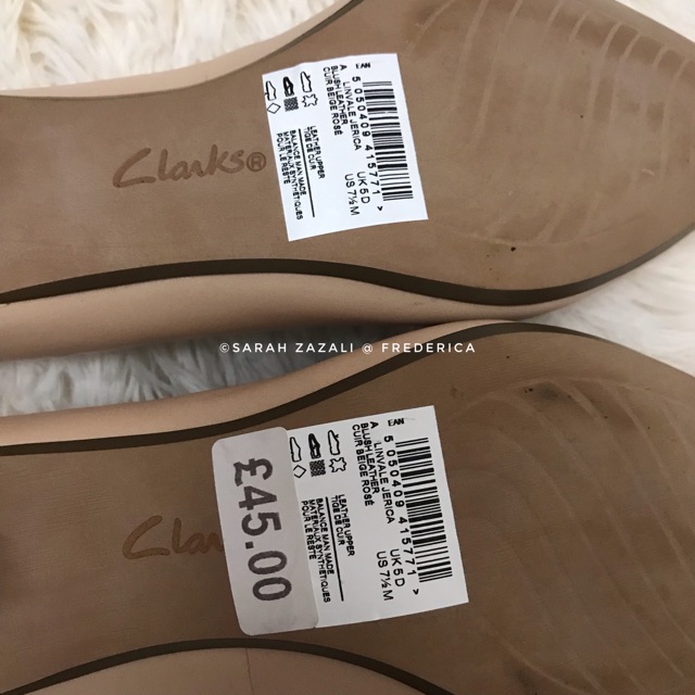 Authentic UK Clarks Linvale Jerica Blush Leather 5.5cm Heel Height Shopee Malaysia