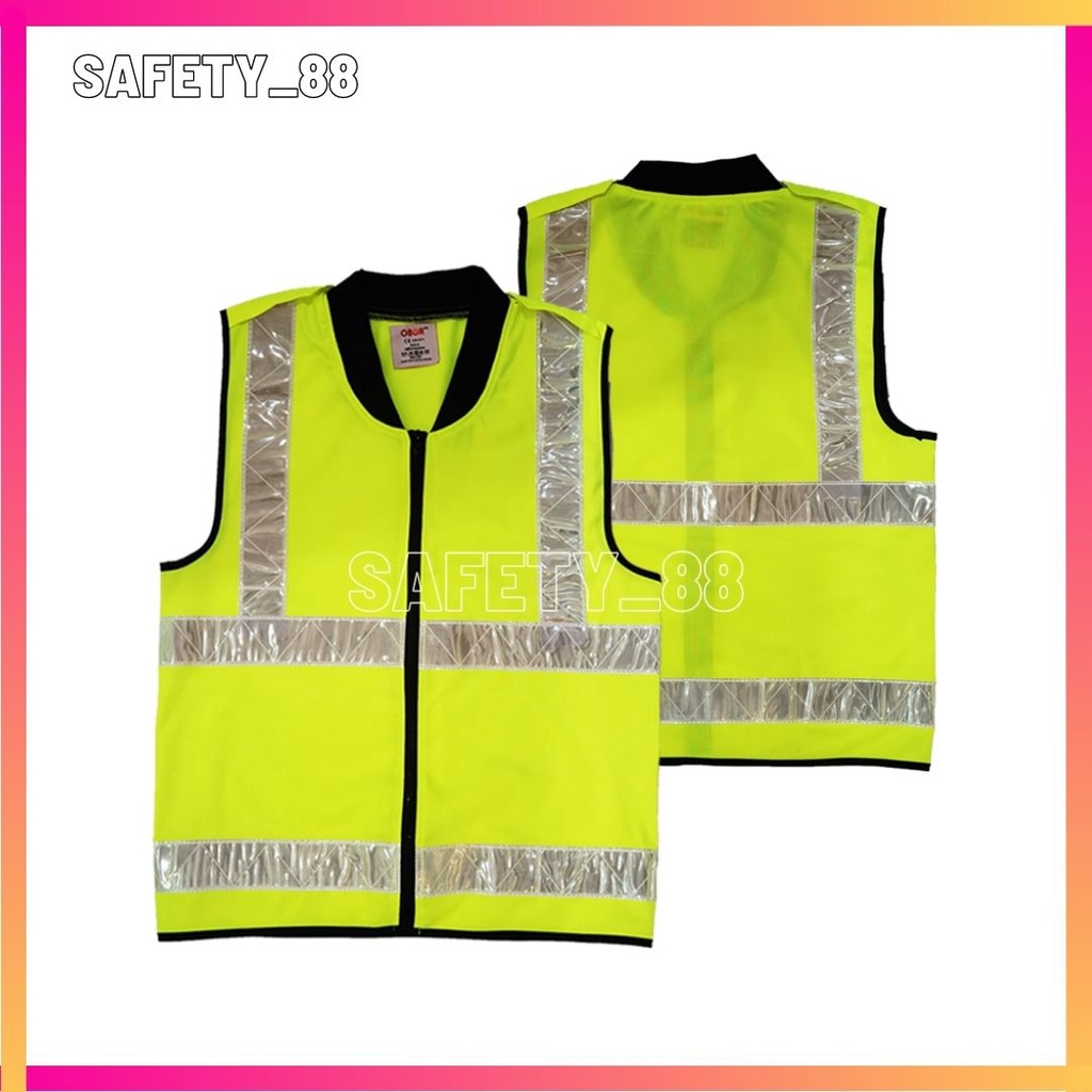 SAFETY VEST COLLAR TYPE (LOCAL READY STOCK) Shopee Malaysia