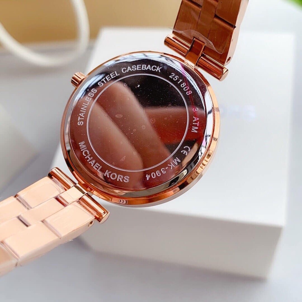 100 Original MICHAEL KORS MK3904 Maci Quartz Rose Gold Dial Rose Gold Tone Stainless Steel Ladies Watch Shopee Malaysia