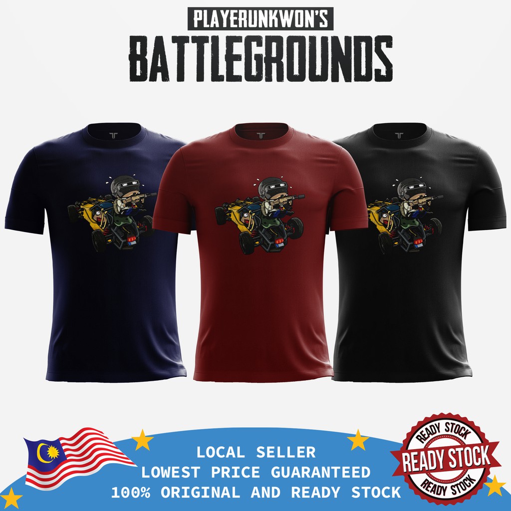 BAJU GAME PUBG COTTON - DUO SQUAD EDITION | Shopee Malaysia