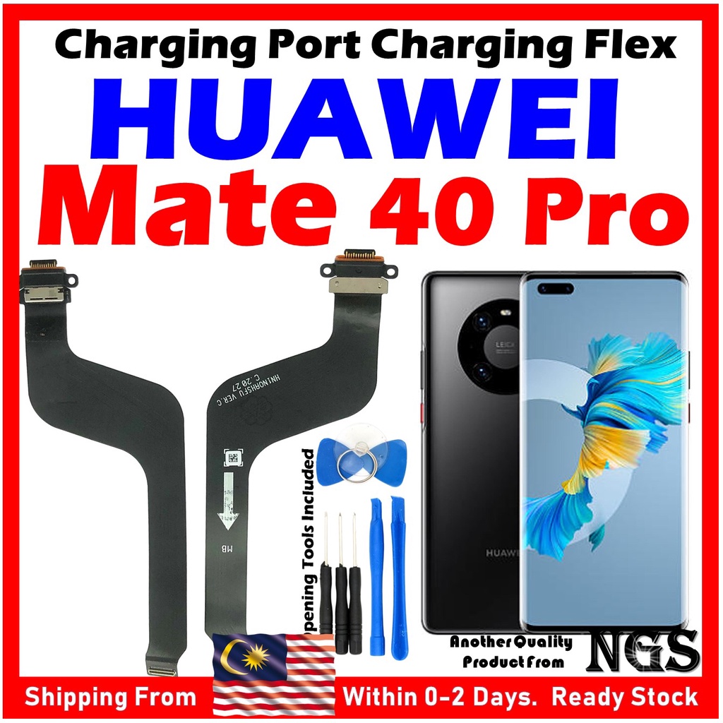 ORIGINAL Charging Port Charging Ribbon For HUAWEI Mate 40 Pro with ...