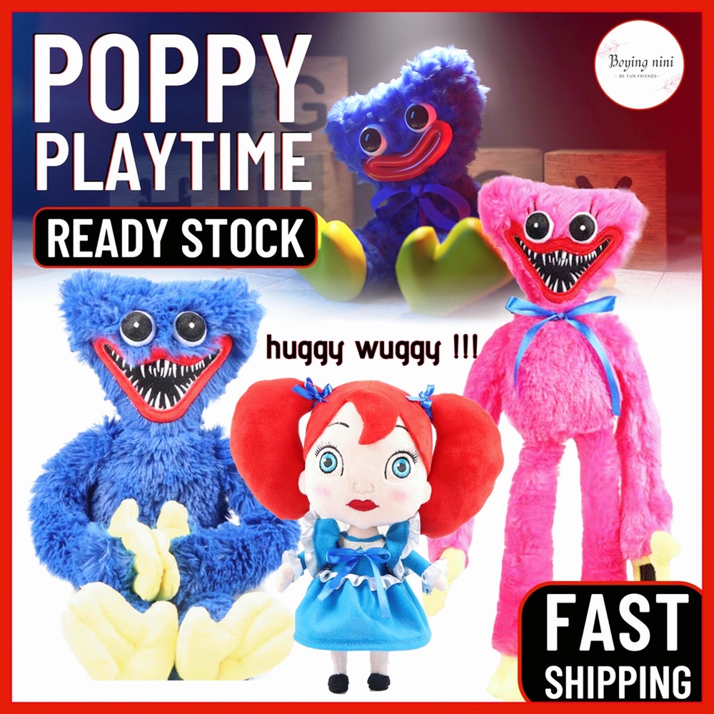 40cm The Hague Huggy Wuggy Plush Toys Set Poppy Playtime Hague Vagi ...