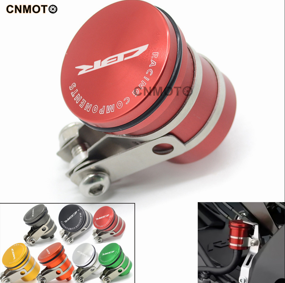 HONDA CBR 150R CBR250R CBR300RR Motorcycle Fluid Reservoir Billet Rear Brake Clutch Tank Oil Cup