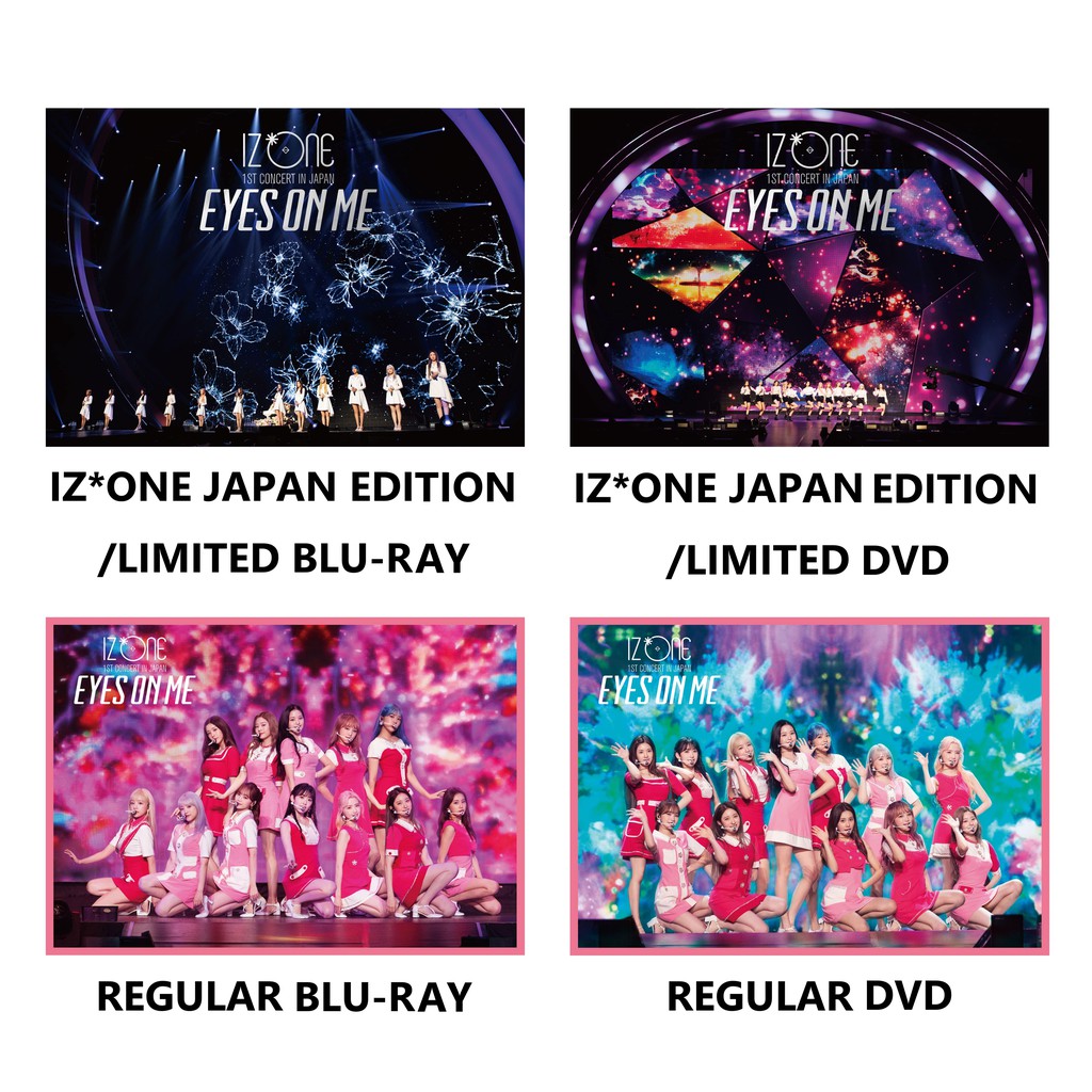 IZ*ONE 1ST CONCERT ［EYES ON ME］DVD SubK Shop on X: 