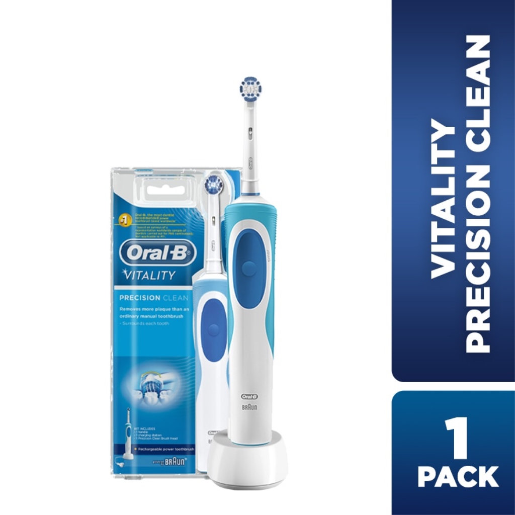 ORAL-B Vitality Precision Clean Toothbrush 1's | Shopee Malaysia