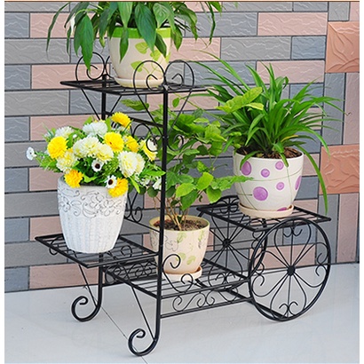 Bicycle Plant Bunga Flower wheel ORGANISERS RACK WARDROBE MERCHANDISE ...