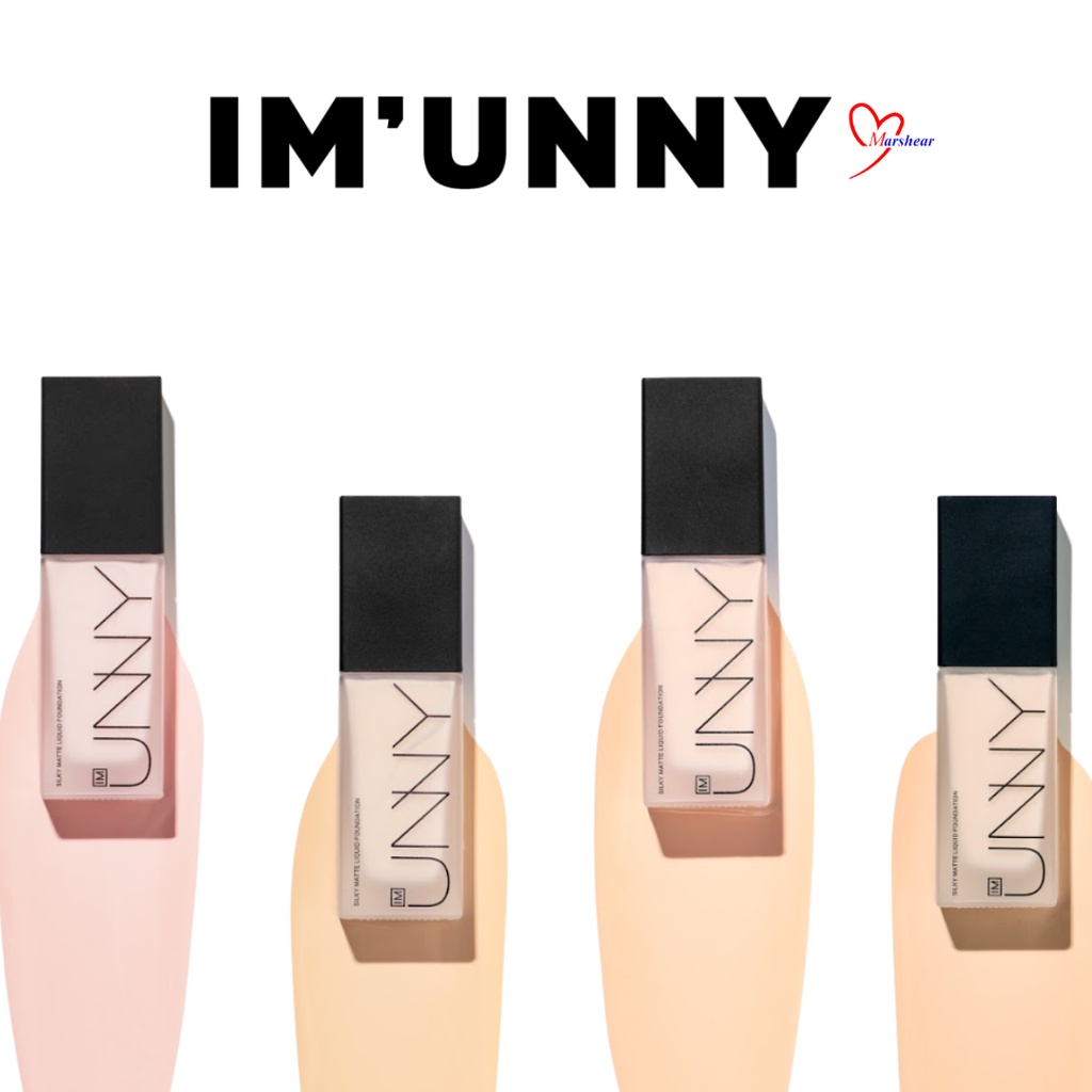 Im Unny Silky Matte Liquid Foundation Spf Pa G Colors Exp Sept Shopee Malaysia