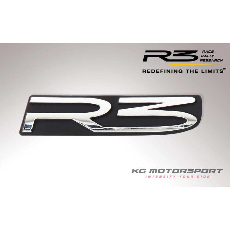 ORIGINAL R3 Proton Motorsport Front Top Mark / Logo / Grill Emblem ...