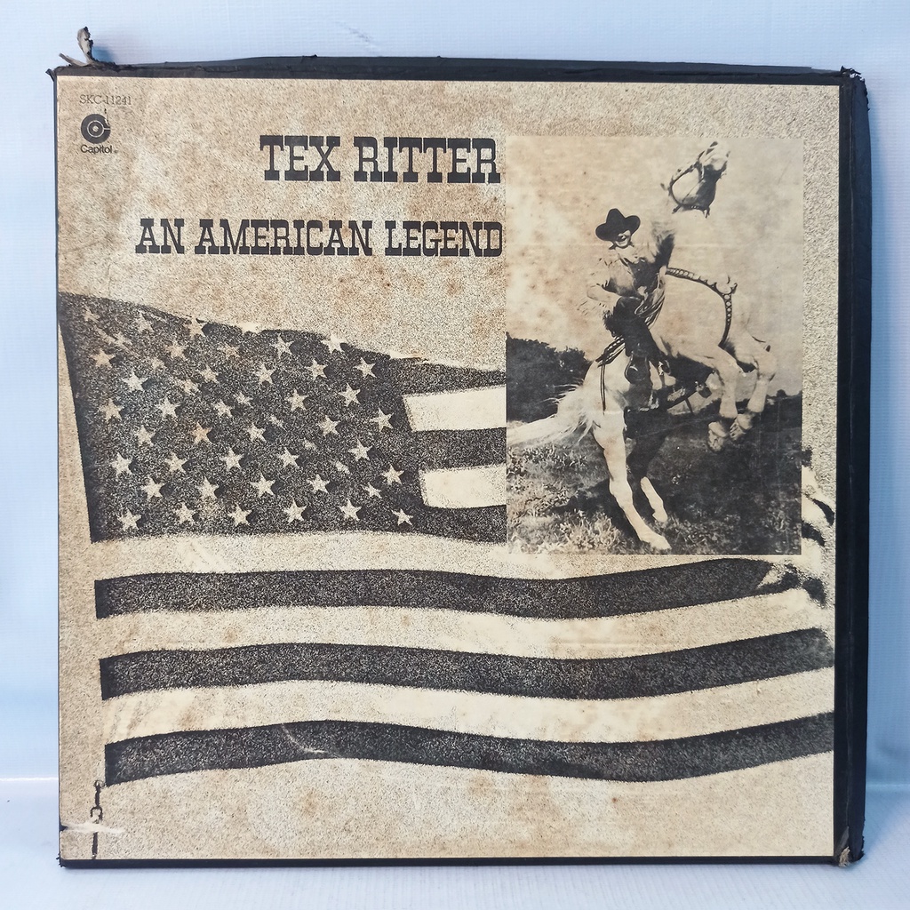 (Box Set, 3 LPs) Tex Ritter - An Legend - Vinyl Record Plaka LP Album ...