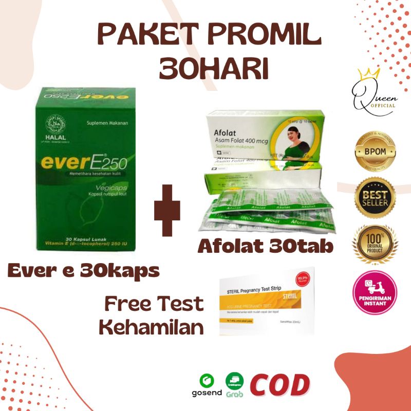 Promil Ever E And Afolat Package Free 1 Testpack For 30 Dayspregnancy