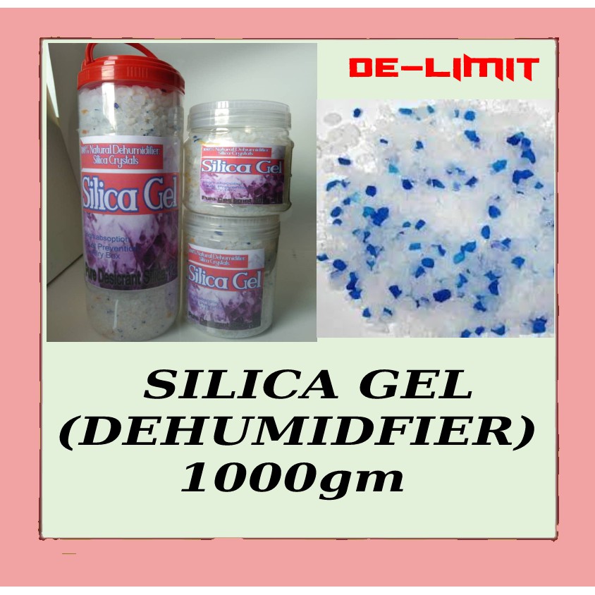 100 NATURAL DEHUMIDIFIER SILICA GEL, CAT LITTER1kg Shopee Malaysia