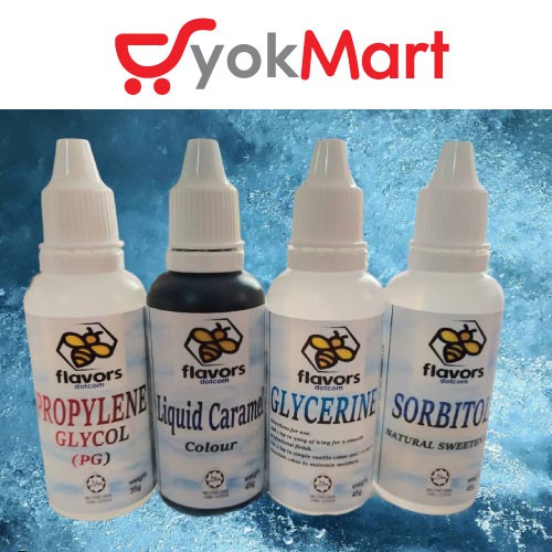 [Halal] Propylene Glycol (PG) / Liquid Caramel Colour / Glycerine