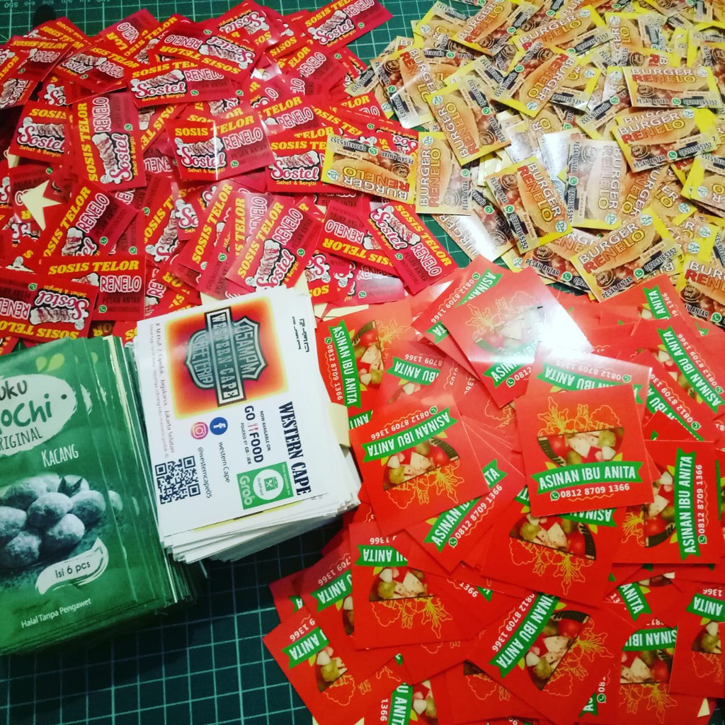 Print custom product packaging Label stickers (WITHOUT PRE ORDER ...