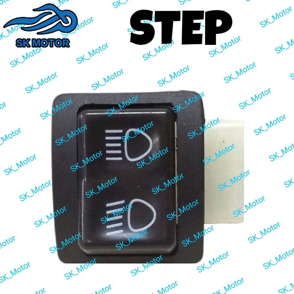 Suzuki STEP 125 Button Starter Horn Hi Low Signal Cover Switch / Butang Lampu Lamp Light Suis Kaver