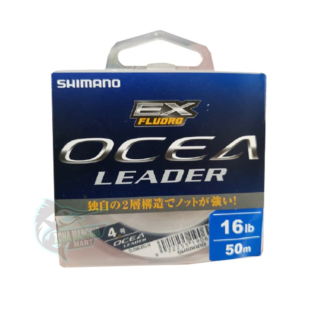 Shimano Ocea Leader Fluorocarbon Schnur 0,38mm 9kg 50m