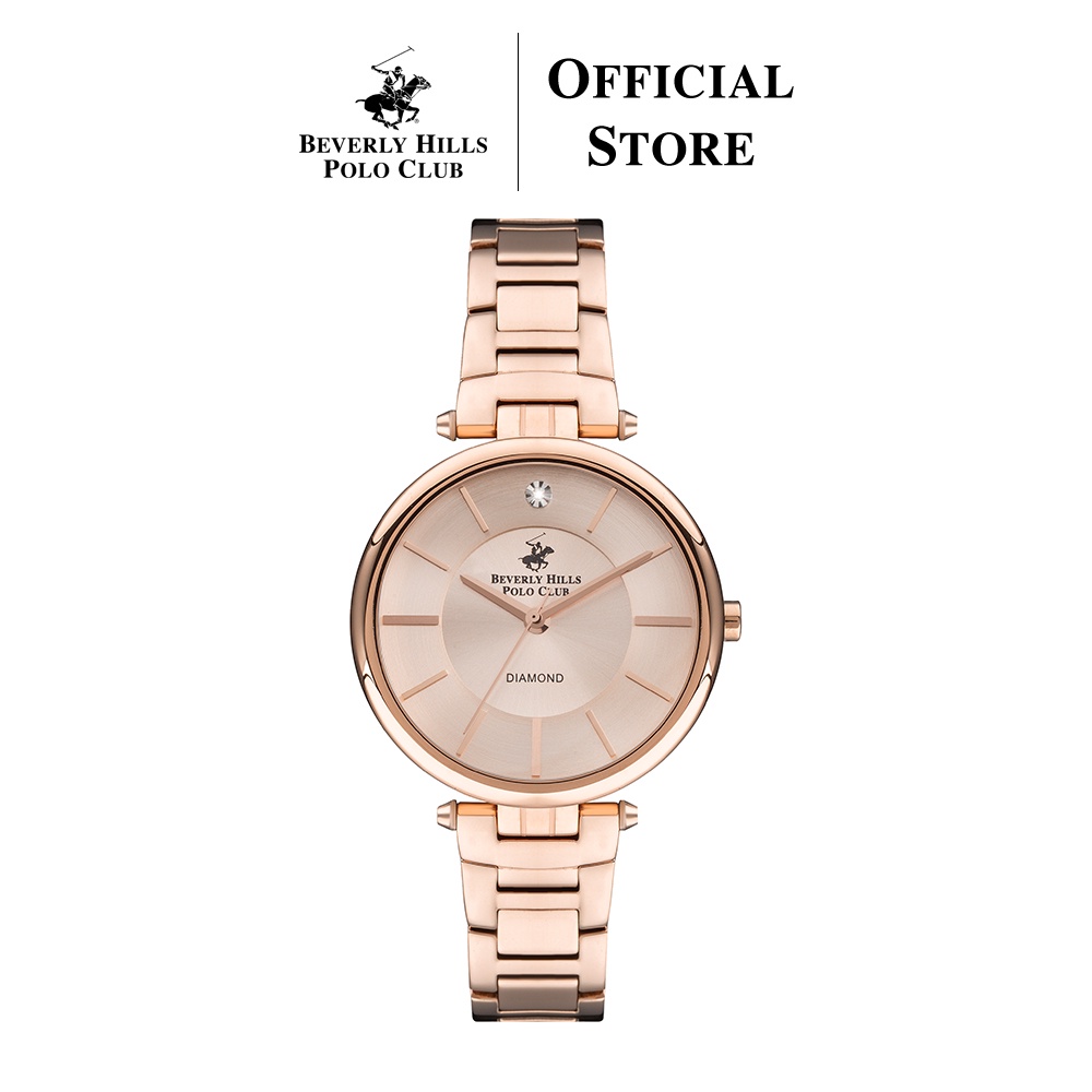 Beverly Hills Polo Club BHPC Ladies' Stainless Steel Quartz Watch BP3294X |  Shopee Malaysia