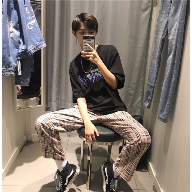 Burberry pants outfit online