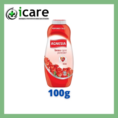 AGNESIA ANTISEPTIC DUSTING POWDER (ROSE) 100G ( ONLY AVAILABLE FOR WEST ...