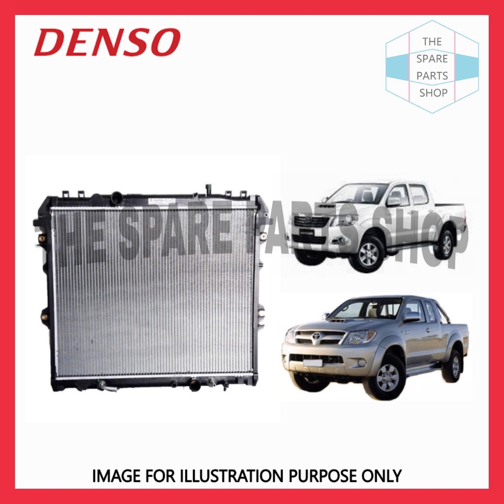 TOYOTA HILUX KUN25 VIGO AT RADIATOR BRAND DENSO | Shopee Malaysia