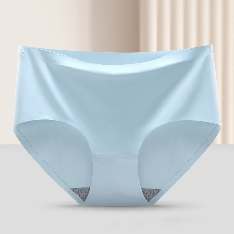 1/3 PCS Ice Silk Panties Seamless Underwear Women M-XXL Plus Size ...