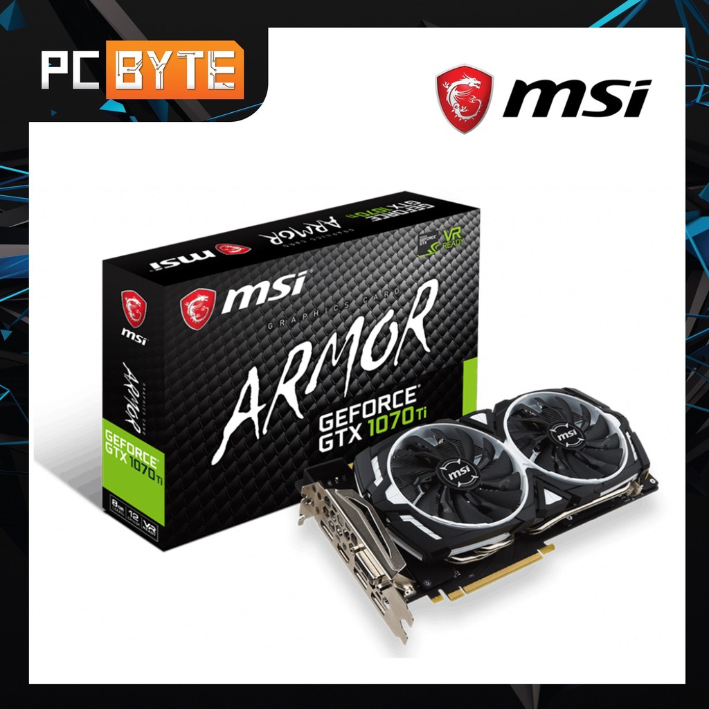 Msi armor gtx 1070 best sale ti 8gb