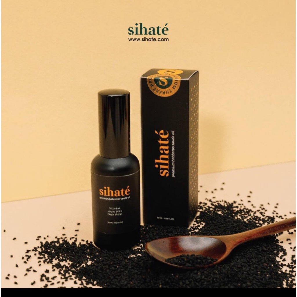 Sihate Premium Habbatus Sauda Oil 50ml | Shopee Malaysia