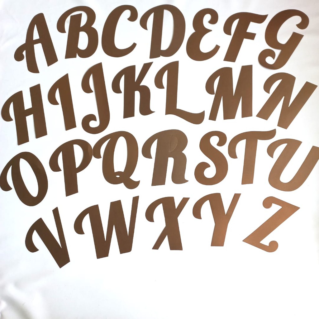 Writing Decoration Cardboard Letters Decoration Backdrop Application