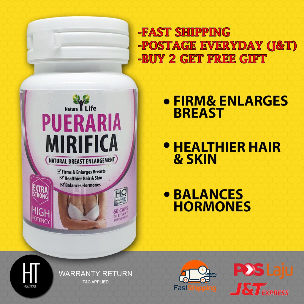 ORIGINAL Pueraria Mirifica Natura Life 60 Capsules (Ready Stock