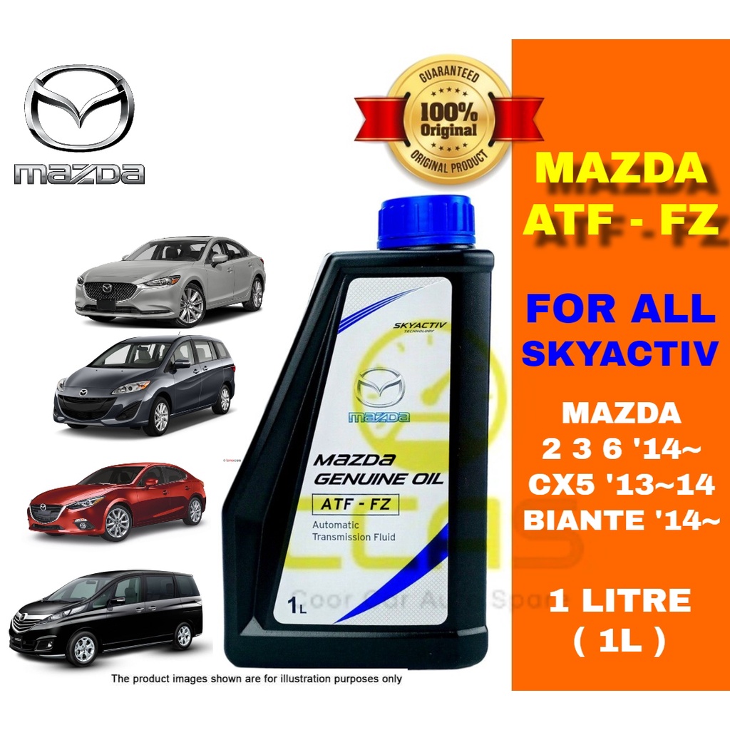 100 Original Mazda Atf Fz 1l Auto Transmission Fluid Auto Gear Oil1litre Mazda 2 3 6 Cx5