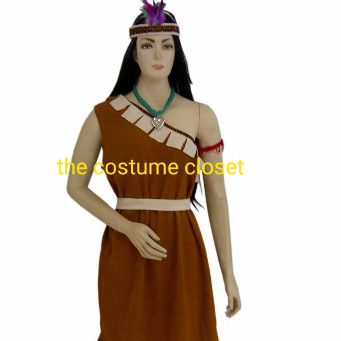 New Costume Pocahontas Costume Shopee Malaysia