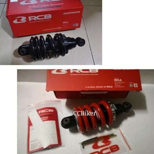 Racing Boy RCB Monoshock mono LC135 M2 Line 203mm (Red/ Black) | Shopee ...