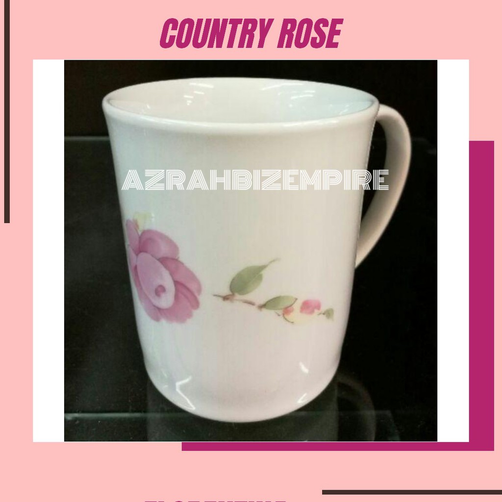 HOT! (290ML) CORELLE PORCELAIN MUG / SET GELAS KACA CORELLE / CORELLE