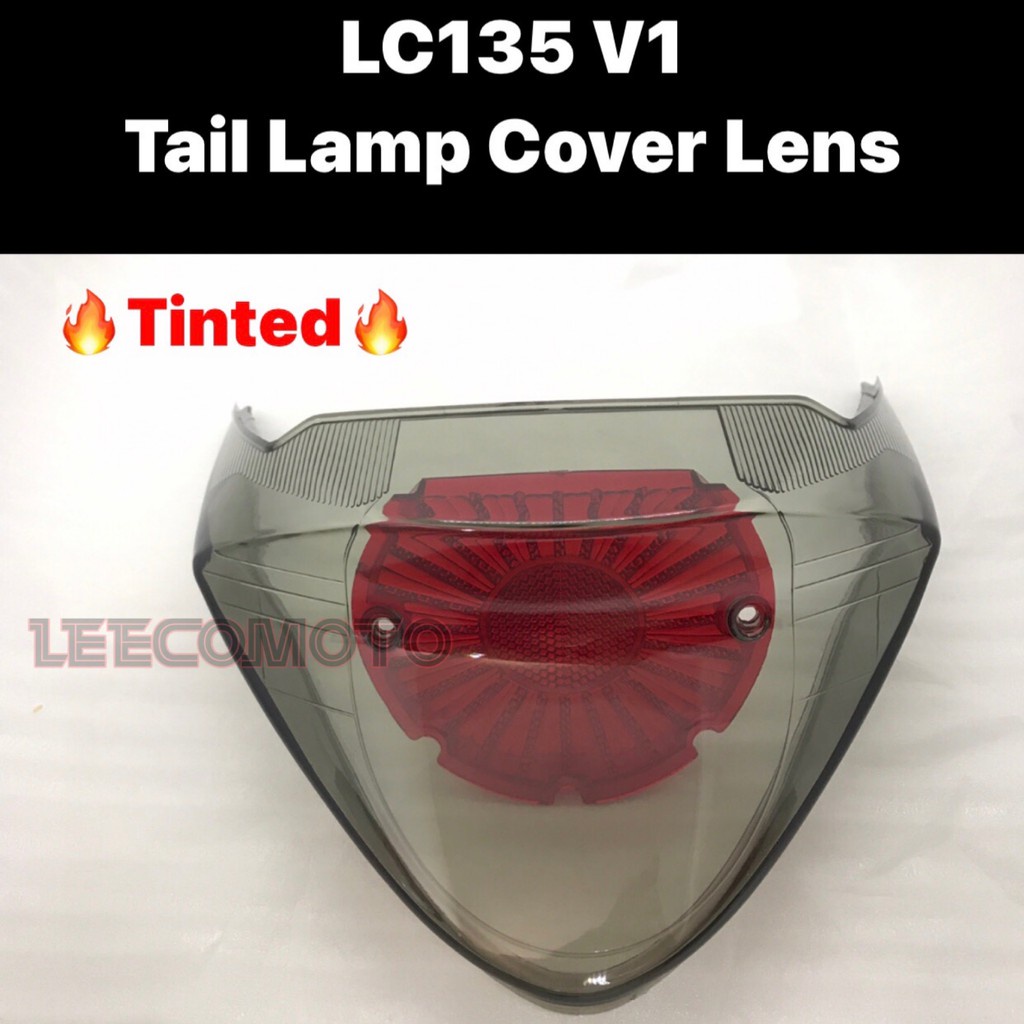 Yamaha 135LC LC135 LC 135 V1 Rear Tail Lamp Light Cover Lens Set Smoke ...