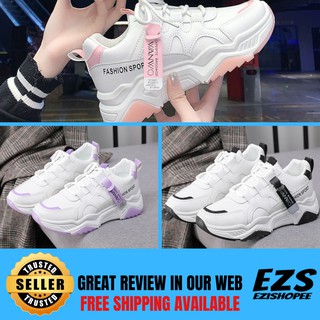 Sneakers Trainer Kasut Lv_ Louis V Wanita Women Shoes Kasut Cewek Viral  Murah Terkini Jalan Casual Footwear Perempuan