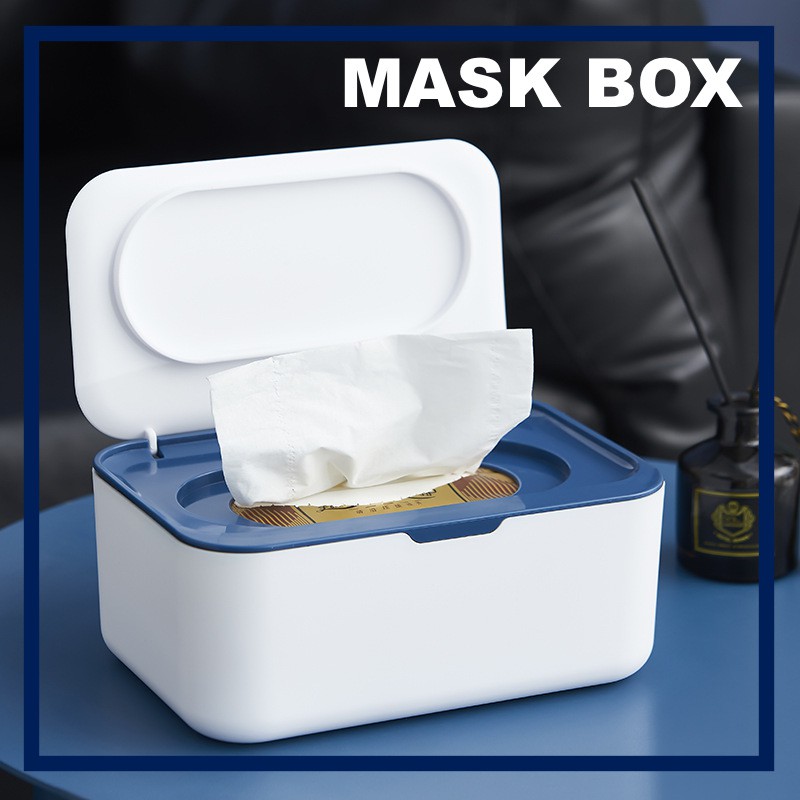 [Ready Stock] Dustproof Tissue & Mask Box/Storage box/Kalis habuk/Kotak ...