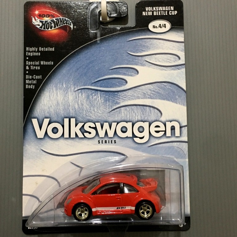 Hot wheels new beetle cup top