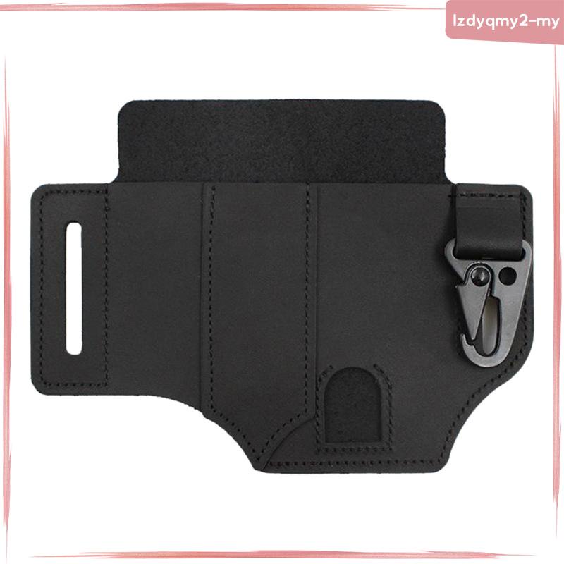 Curiosity Multitool Sheath Pocket Organizer Leather Sheath Key Fob Sheath Pouch Black Shopee