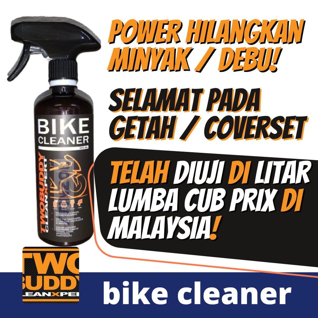 Twobuddy Pencuci Motor And Sabun Basuh Cuci Enjin Pasti Kilat Tanpa