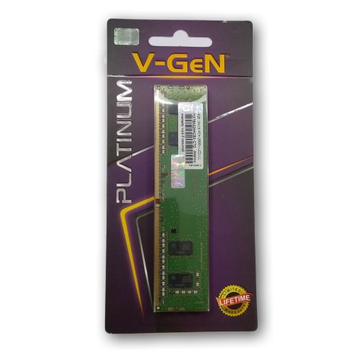 Pc RAM V-GeN PLATINUM DDR4 4GB PC-21300 2666Mhz Memory long dimm vgen ...