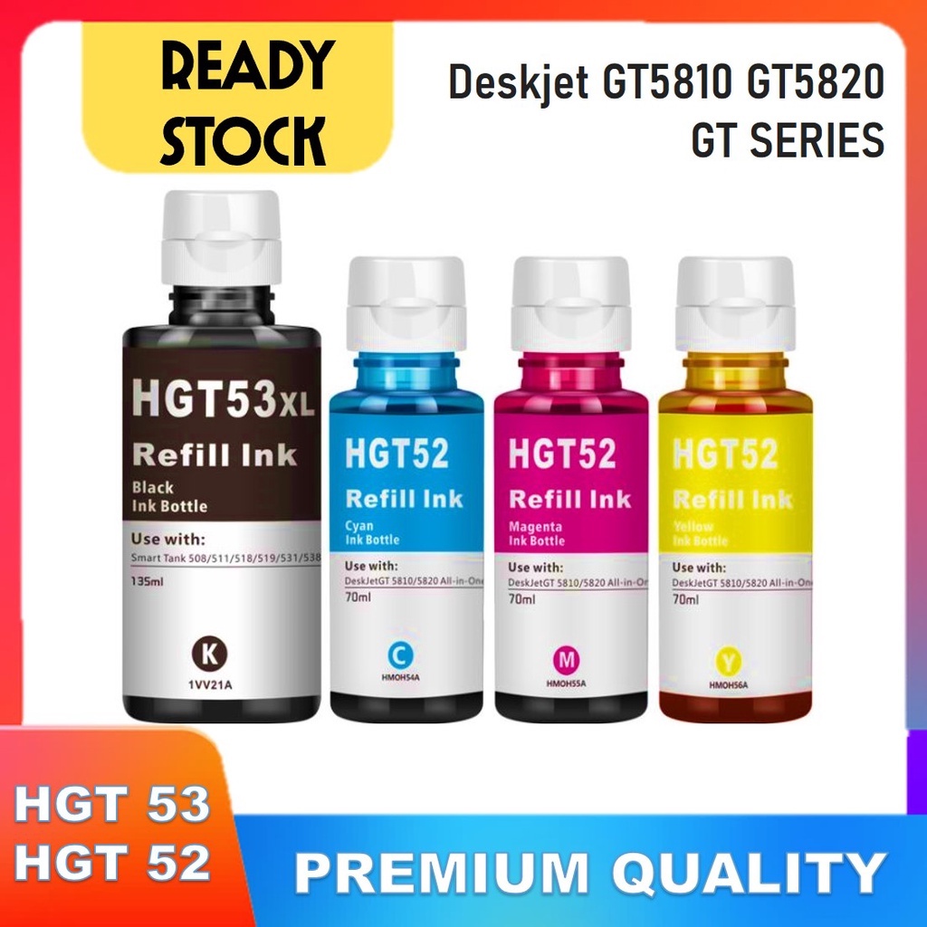 GT53 GT52 GT51 5810 5820 315 415 GT Series Compatible Refill ink ...
