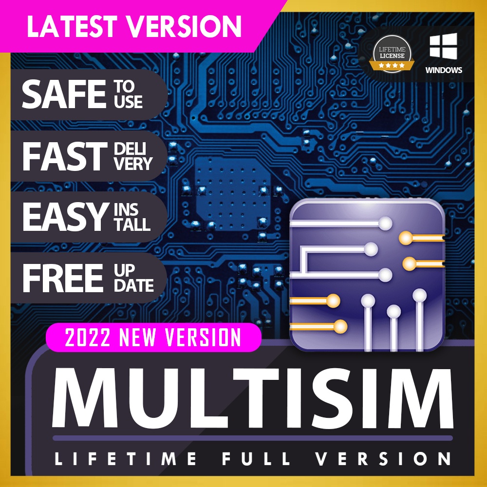 🔥𝐍𝐈 𝐌𝐮𝐥𝐭𝐢𝐬𝐢𝐦 𝟏𝟒.𝟑 🔥 𝐋𝐀𝐓𝐄𝐒𝐓 🔥 Multisim for Windows 💯 EASY INSTALL 💯